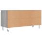 Preview: TV-Schrank Grau Sonoma 104x35x50 cm Holzwerkstoff