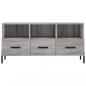 Preview: TV-Schrank Grau Sonoma 102x36x50 cm Holzwerkstoff