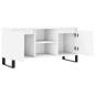 Preview: TV-Schrank Weiß 104x35x50 cm Holzwerkstoff