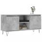 Preview: TV-Schrank Betongrau 104x35x50 cm Holzwerkstoff