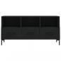 Preview: TV-Schrank Schwarz 102x36x50 cm Holzwerkstoff