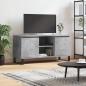 Preview: ARDEBO.de - TV-Schrank Betongrau 104x35x50 cm Holzwerkstoff