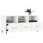 Preview: TV-Schrank Weiß 102x36x50 cm Holzwerkstoff