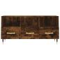 Preview: ARDEBO.de - TV-Schrank Räuchereiche 102x36x50 cm Holzwerkstoff