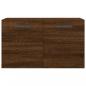 Preview: Wandschrank Braun Eichen-Optik 60x36,5x35cm Holzwerkstoff