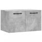 Preview: Wandschrank Betongrau 60x36,5x35 cm Holzwerkstoff