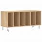 Preview: Plattenschrank Sonoma-Eiche 100x38x48 cm Holzwerkstoff