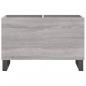 Preview: Plattenschrank Grau Sonoma 74,5x38x48 cm Holzwerkstoff