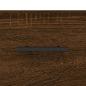 Preview: Wandschrank Braun Eichen-Optik 60x36,5x35cm Holzwerkstoff