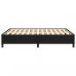 Preview: Bettgestell Schwarz 140x200 cm Stoff