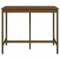 Preview: Bartisch Honigbraun 140x80x110 cm Massivholz Kiefer