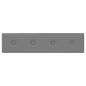 Preview: Wandpaneele 12 Stk. Grau 60x15 cm Kunstleder 1,08 m²