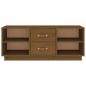 Preview: TV-Schrank Honigbraun 100x34x40 cm Massivholz Kiefer
