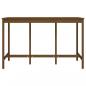 Preview: Bartisch Honigbraun 180x80x110 cm Massivholz Kiefer