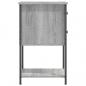Preview: Nachttische 2 Stk. Grau Sonoma 32x42x70 cm Holzwerkstoff