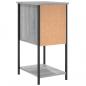 Preview: Nachttische 2 Stk. Grau Sonoma 32x42x70 cm Holzwerkstoff
