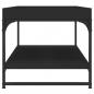 Preview: Couchtisch Schwarz 100x49x45 cm Holzwerkstoff