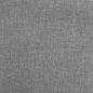 Preview: Schaukelsessel mit Hocker Hellgrau Stoff