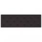 Preview: Wandpaneele 12 Stk. Schwarz 90x30 cm Kunstleder 3,24 m²
