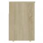 Preview: Schuhbank Sonoma-Eiche 105x30x45 cm Holzwerkstoff