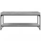 Preview: Couchtisch Grau Sonoma 100x49x45 cm Holzwerkstoff