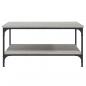 Preview: Couchtisch Grau Sonoma 80x80x40 cm Holzwerkstoff