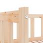 Preview: Tagesbett Ausziehbar 2x(90x200) cm Massivholz Kiefer