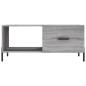 Preview: Couchtisch Grau Sonoma 90x50x40 cm Holzwerkstoff