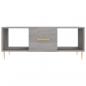 Preview: Couchtisch Grau Sonoma 102x50x40 cm Holzwerkstoff