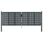 Preview: Gartentor Anthrazit 300x150 cm Stahl