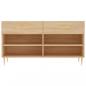 Preview: Schuhbank Sonoma-Eiche 102x35x55 cm Holzwerkstoff