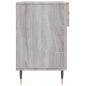 Preview: Schuhbank Grau Sonoma 102x35x55 cm Holzwerkstoff