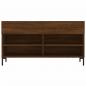 Preview: Schuhbank Braun Eichen-Optik 102x35x55 cm Holzwerkstoff
