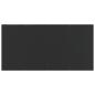 Preview: ARDEBO.de - 5-tlg. Garten-Essgruppe Grau und Schwarz Poly Rattan und Stahl
