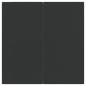 Preview: ARDEBO.de - 5-tlg. Garten-Essgruppe Schwarz Poly Rattan und Stahl