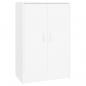 Preview: Schuhschrank Weiß 60x35x92 cm Holzwerkstoff