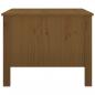 Preview: Couchtisch Honigbraun 100x50x40 cm Massivholz Kiefer