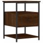 Preview: Nachttische 2 Stk. Braun Eichen-Optik 40x42x56 cm Holzwerkstoff