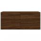 Preview: Wandschrank Braun Eichen-Optik 80x36,5x35 cm Holzwerkstoff