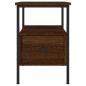 Preview: Nachttische 2 Stk. Braun Eichen-Optik 34x36x50 cm Holzwerkstoff