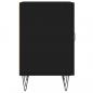 Preview: TV-Schrank Schwarz 150x30x50 cm Holzwerkstoff
