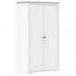 Preview: Kleiderschrank BODO Weiß 101x52x176,5 cm Massivholz Kiefer