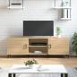 Preview: ARDEBO.de - TV-Schrank Sonoma-Eiche 150x30x50 cm Holzwerkstoff