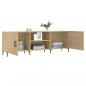 Preview: TV-Schrank Sonoma-Eiche 150x30x50 cm Holzwerkstoff