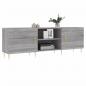 Preview: TV-Schrank Grau Sonoma 150x30x50 cm Holzwerkstoff