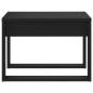 Preview: Beistelltisch Schwarz 50x50x35 cm Holzwerkstoff