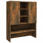 Preview: Waschmaschinenschrank Räuchereiche 70,5x25,5x90 cm