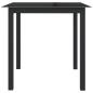 Preview: 5-tlg. Garten-Essgruppe Aluminium Anthrazit