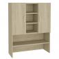 Preview: Waschmaschinenschrank Sonoma-Eiche 70,5x25,5x90 cm