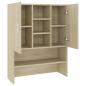 Preview: Waschmaschinenschrank Sonoma-Eiche 70,5x25,5x90 cm